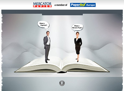 prezentacja multimedialna Mercator Papier